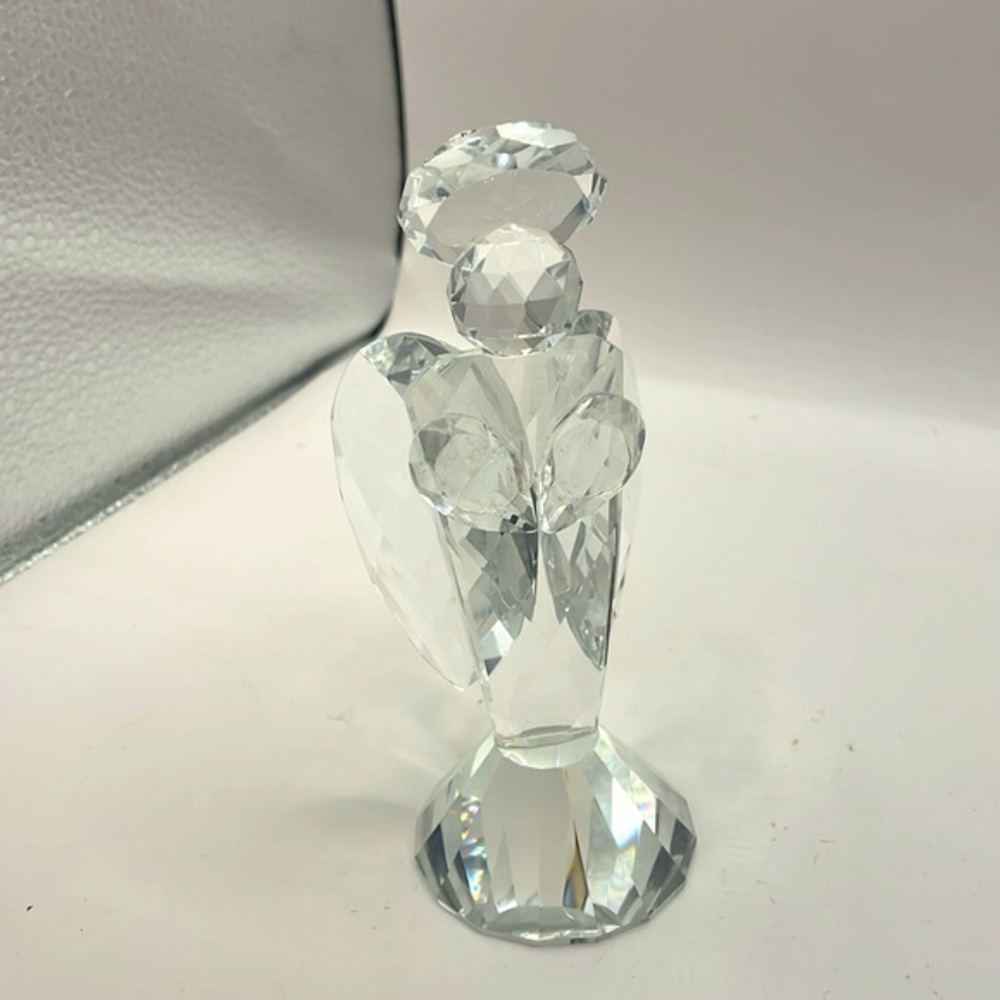 Crystal Glass Angel With Wings Figurine‎